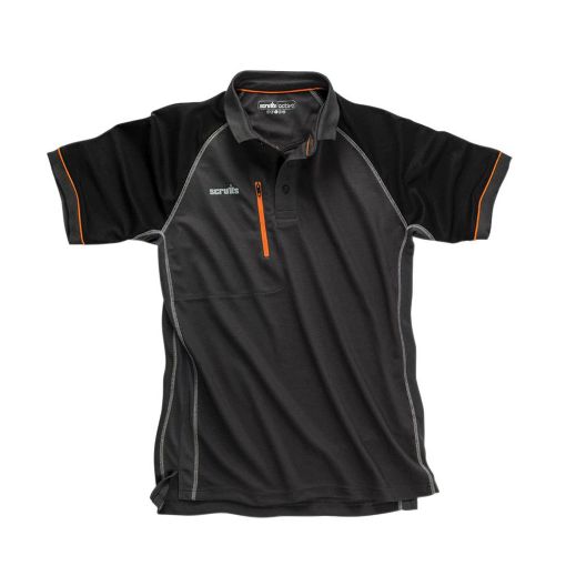 Picture of Scruffs Trade Active Polo Graphite