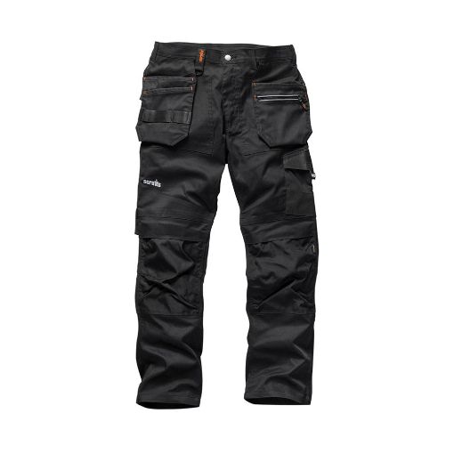 Picture of Scruffs Trade Flex Trousers Black