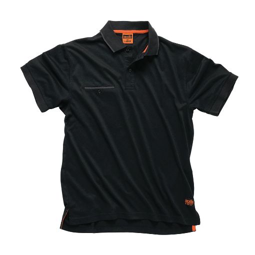 Picture of Scruffs Worker Polo Black