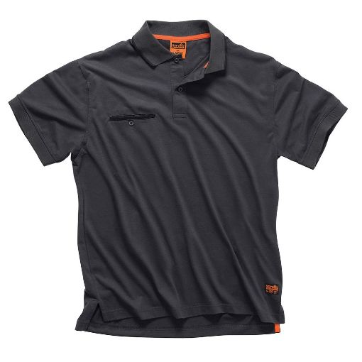 Picture of Scruffs Worker Polo Graphite