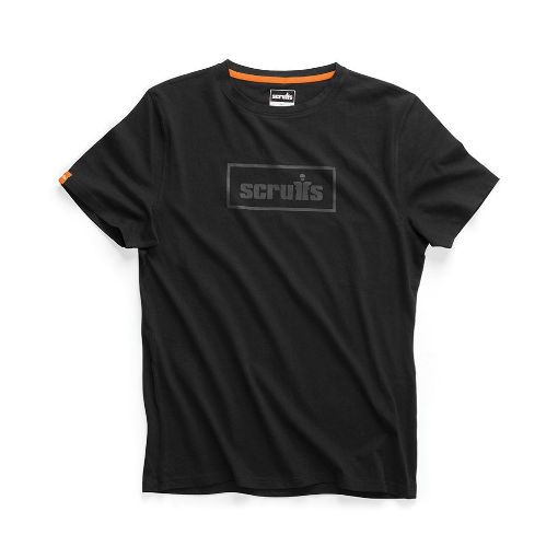 Picture of Scruffs Sedona Organic Logo T-Shirt Black