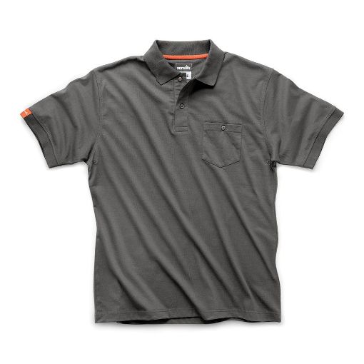 Picture of Scruffs Eco Worker Polo Graphite