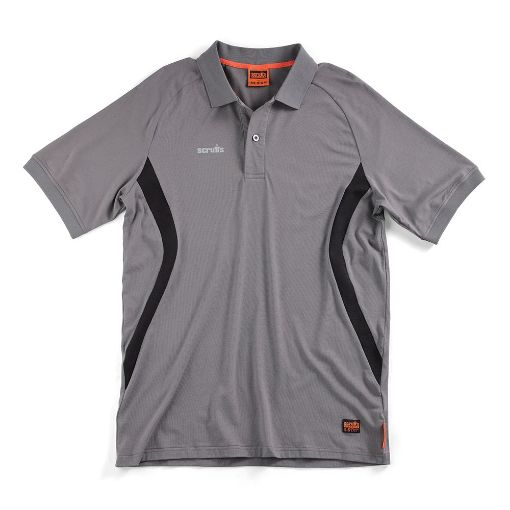 Picture of Scruffs Tech Polo Graphite