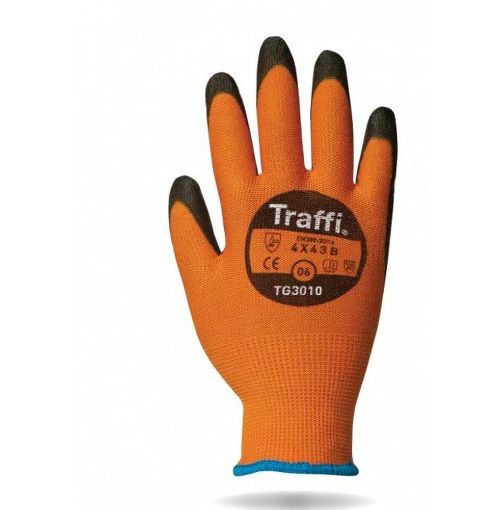 Picture of TraffiGlove TG3010 Lightweight X-Dura PU Palm Coated Gl