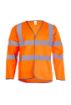 Picture of Long Sleeve Hi Vis Safety Waistcoat
