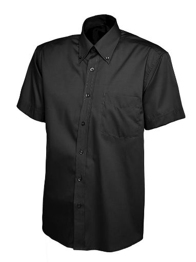 Picture of Mens Pinpoint Oxford Half Sleeve Shirt