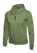 Picture of Ladies Classic Full Zip Hooded Sweatshirt