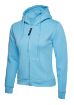 Picture of Ladies Classic Full Zip Hooded Sweatshirt
