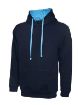 Picture of Contrast Hooded Sweatshirt 