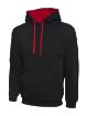 Picture of Contrast Hooded Sweatshirt 