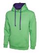 Picture of Contrast Hooded Sweatshirt 