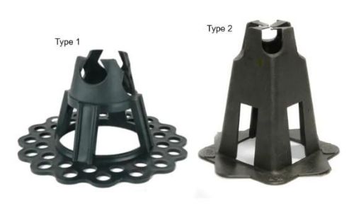 Picture of Flat Base Mesh Support 8-16mm Bar Dia.