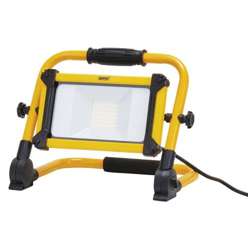 Slim 20W folding SMD LED site light with toughened glass