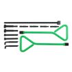 Universal manhole lifting tools with interchangeable tips