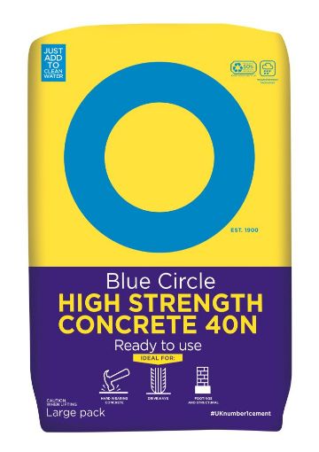 Blue Circle High Strength Concrete 40N