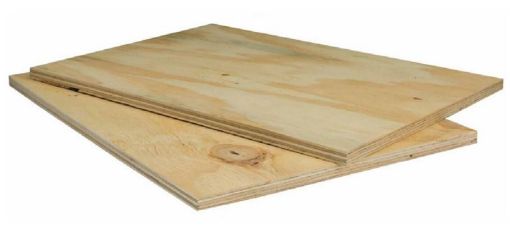 Picture of 2440 x 1220 x 18 mm Elliotis Pine CE2 Structural Plywood FSC Class 3 Glue                  